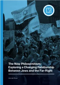 The New Philosemitism: Exploring a Changing Relationship Between Jews and the Far-Right
