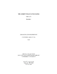 The Peter Taylor Papers Addition