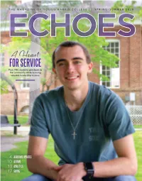 A Heart for SERVICE Four YHC Students Give Back to the Community While Learning Valuable Leadership Lessons