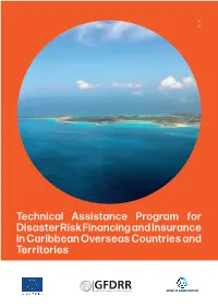 Technical Assistance Program for Disaster Risk Financing and Insurance in Caribbean Overseas Countries and Territories