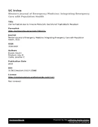 CASE REPORT Uterine Rupture Due to Invasive Metastatic