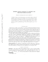 Generic Global Rigidity in Complex and Pseudo-Euclidean Spaces 3
