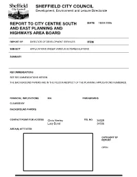 Planning Applications Numbered