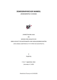 Programmheft JT 2016