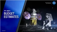 FY 2021 Summary Budget Brief