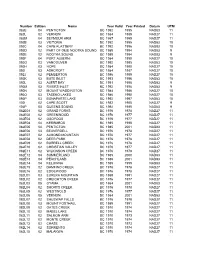 Number Edition Name Year Valid Year Printed Datum UTM 082E 04