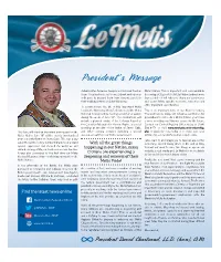 President's Message