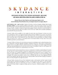 Skydance Interactive Unveils Archangel: Hellfire, Off-Rails Multiplayer Vr Game Coming June 28