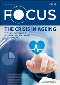 The Crisis in Ageing Technology to Help Manage the Challenges in Healthcare