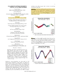 1 Collaborative Asteroid Photometry from Uai: 2019