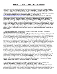 Advertisement for Bid Can Be Issued with No Further Corrections to the Documents