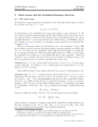 Ideal Norm, Module Index, Dedekind-Kummer Theorem