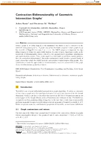 Contraction-Bidimensionality of Geometric Intersection Graphs∗