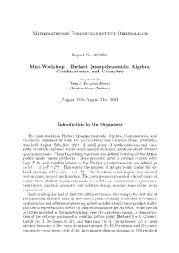 Ehrhart Quasipolynomials: Algebra, Combinatorics, and Geometry