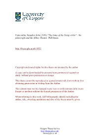 The Playwright and the Abbey Theatre. Phd Thesis. Ht