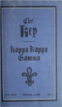 THE KEY VOL 25 NO 3 OCT 1908.Pdf