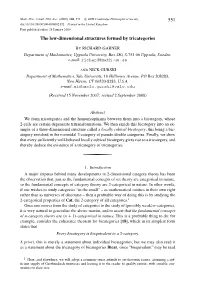 The Low-Dimensional Structures Formed by Tricategories