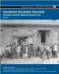 Tuskegee Institute National Historic Site Foundation Document Overview