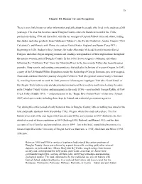 38 Chapter III. Human Use and Occupation There Is Very Little