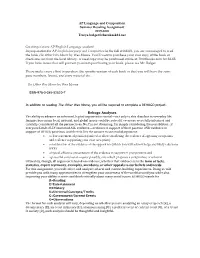AP Language and Composition Summer Reading Assignment 2019-2020 Tracye.Bulger@Cherokeek12.Net
