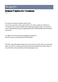 Semigroup C*-Algebras of Ax + B-Semigroups Li, X