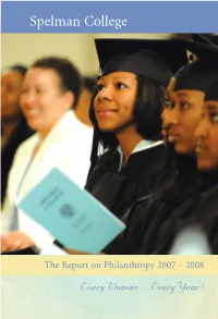 The Report on Philanthropy 2007 – 2008 Every Woman…Every Year!