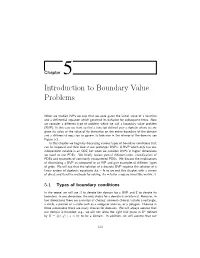 Introduction to Boundary Value Problems