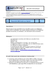 Sécurité Informatique Passerelle SMS Basée Sur Kannel Description Prérequis Un Petit Test Avant De Commencer S'embourber
