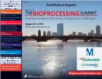 2015-The-Bioprocessing-Summit-Brochure(2).Pdf
