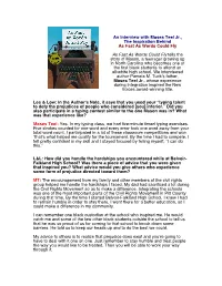 Interview with Moses Tuck