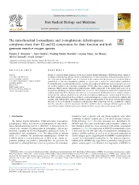 The Mitochondrial 2-Oxoadipate and 2-Oxoglutarate Dehydrogenase Complexes Share Their E2 and E3 Components for Their Function An