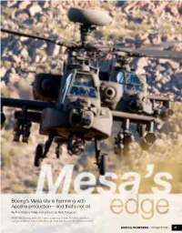 Boeing's Mesa Site Is Humming with Apache Production—And That's Not