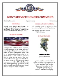 Joint Service Honors Command
