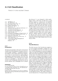 3.2 ILO Classification