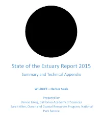 State of the Estuary Report 2015 Summary and Technical Appendix
