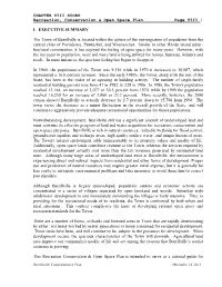 CHAPTER VIII SCORP Recreation, Conservation & Open Space Plan