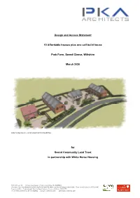 Design and Access Statement 10 Affordable Houses Plus One Self