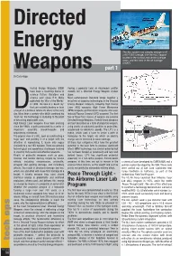 Directed Energy Weapons Part 1 [PDF]