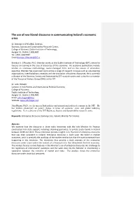 Examination of the Discourse