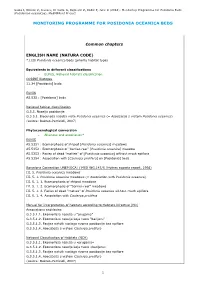 Annex V: Recommended Unified Template for Monitoring