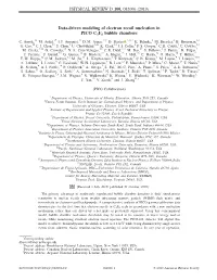Data-Driven Modeling of Electron Recoil Nucleation in PICO C3F8 Bubble Chambers