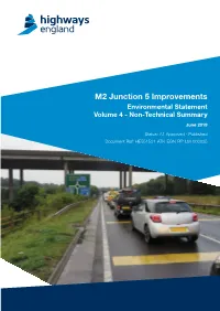 Environmental Statement Volume 4 - Non-Technical Summary