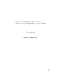 Understanding Metaphysical Tunnels in a Stó:Lõ Spiritual Geography