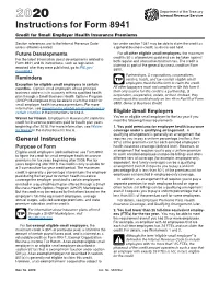 2020 Instructions for Form 8941