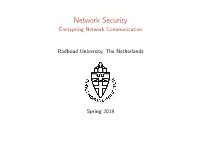 Encrypting Network Traffic