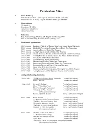 Curriculum Vitae [PDF]