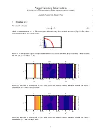 Supplementary Information 1 Beyond Newton: a New Root-ﬁnding ﬁxed-Point Iteration for Nonlinear Equations 2