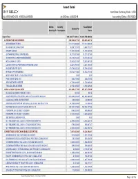 Asset Detail Acct Base Currency Code : USD ALL KR2 and KR3 - KR2GALLKRS00 As of Date : 6/30/2019 Accounting Status : REVISED