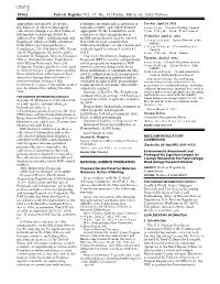 Environmental Assessment and Finding of No Significant Impact For