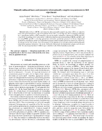 Mutually Unbiased Bases and Symmetric Informationally Complete Measurements in Bell Experiments
